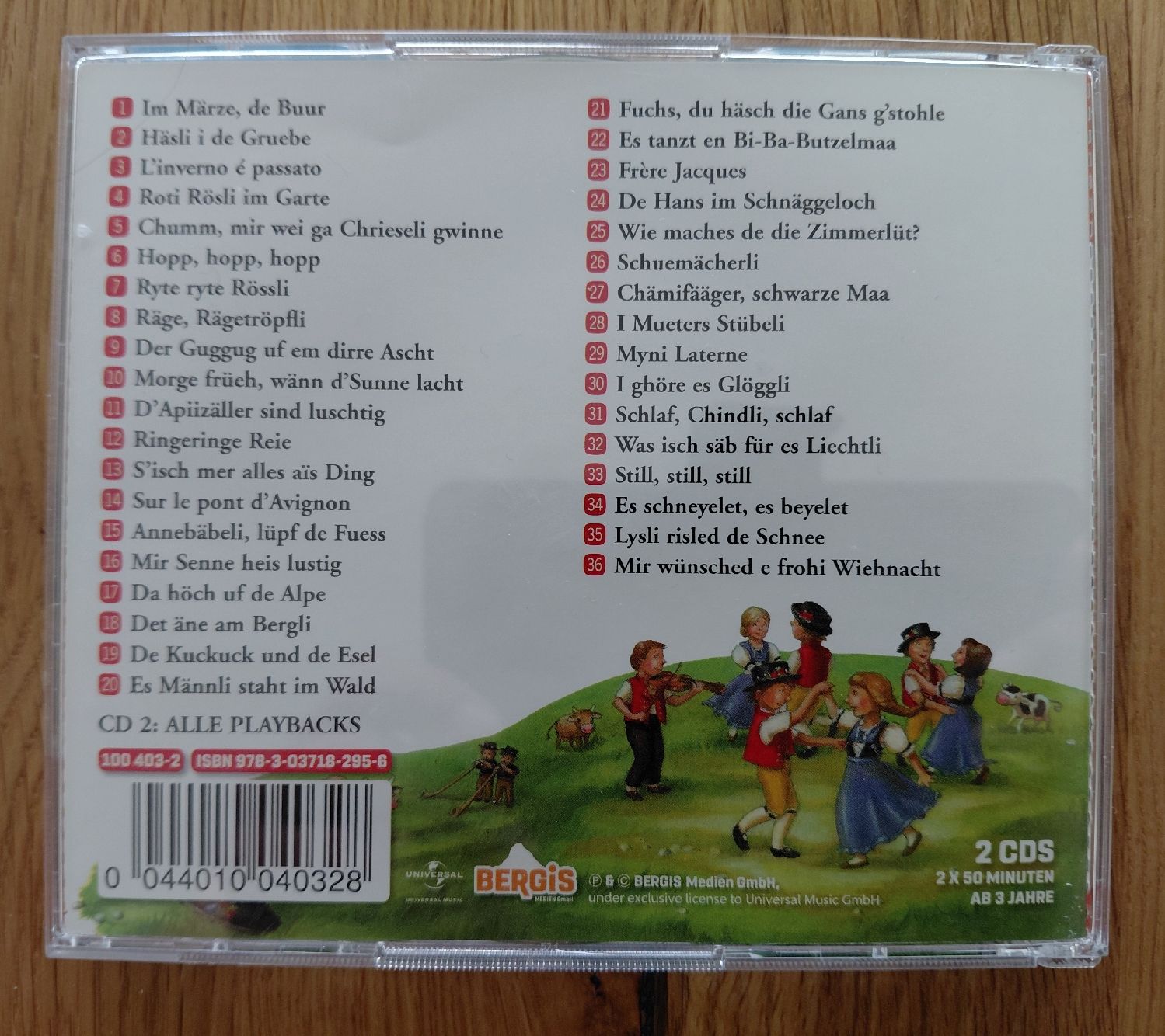 CDs: Schwiizer Chinderlieder Doppel CD – Neu (gemäss Beschreibung) aus Geuensee von sonnenstunden 1