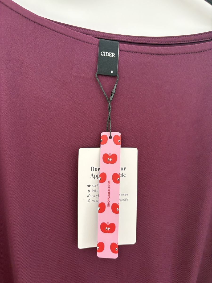 Robes: Robe d’été bordeaux taille S – Neuf avec emballage d'origine à Vésenaz par ilomd 4