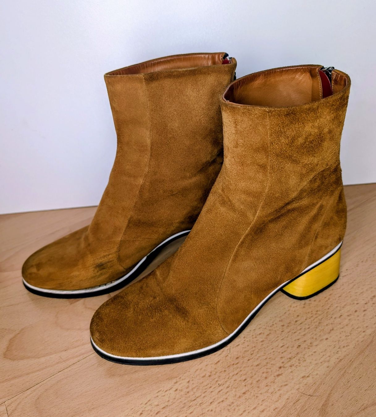 Scarpe da donna: Schuh Stiefelette Halmanera, Leder, Grösse 38.5 – Usato da Flumenthal venduto da frfi 1
