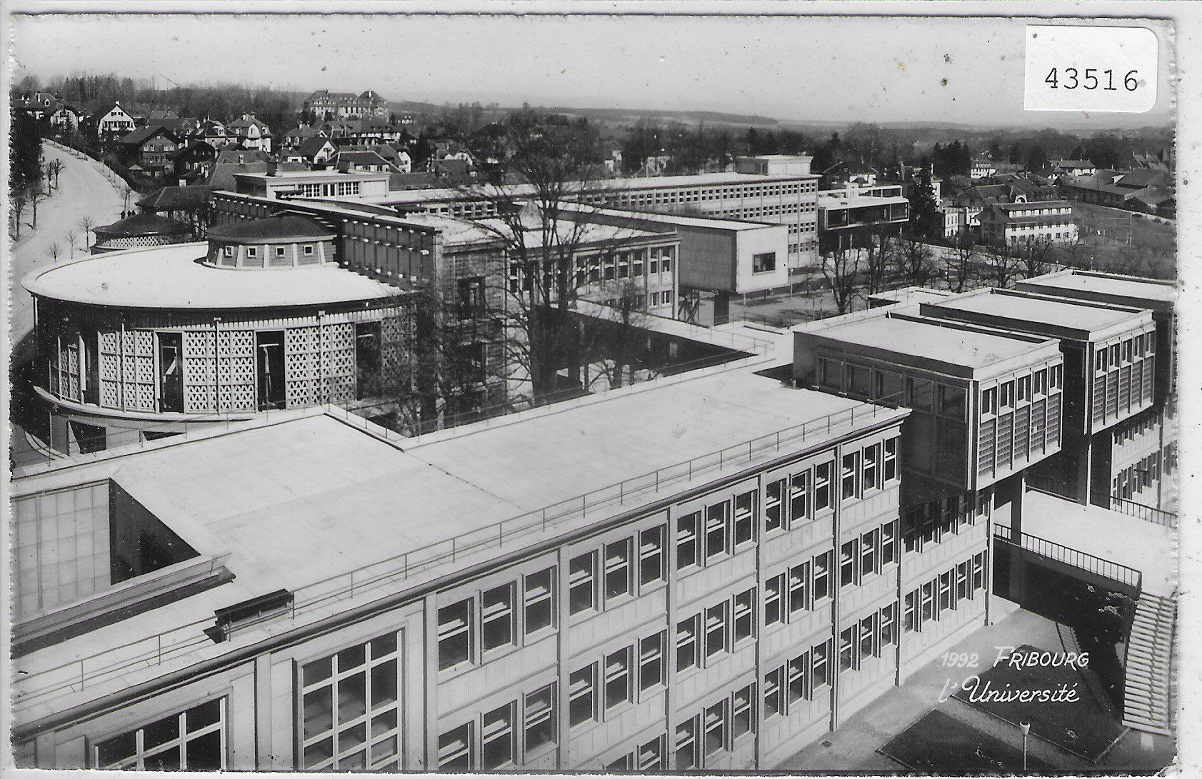 Cartoline postali: Fribourg - L'Université – Usato da Ettingen venduto da Kartenplanet