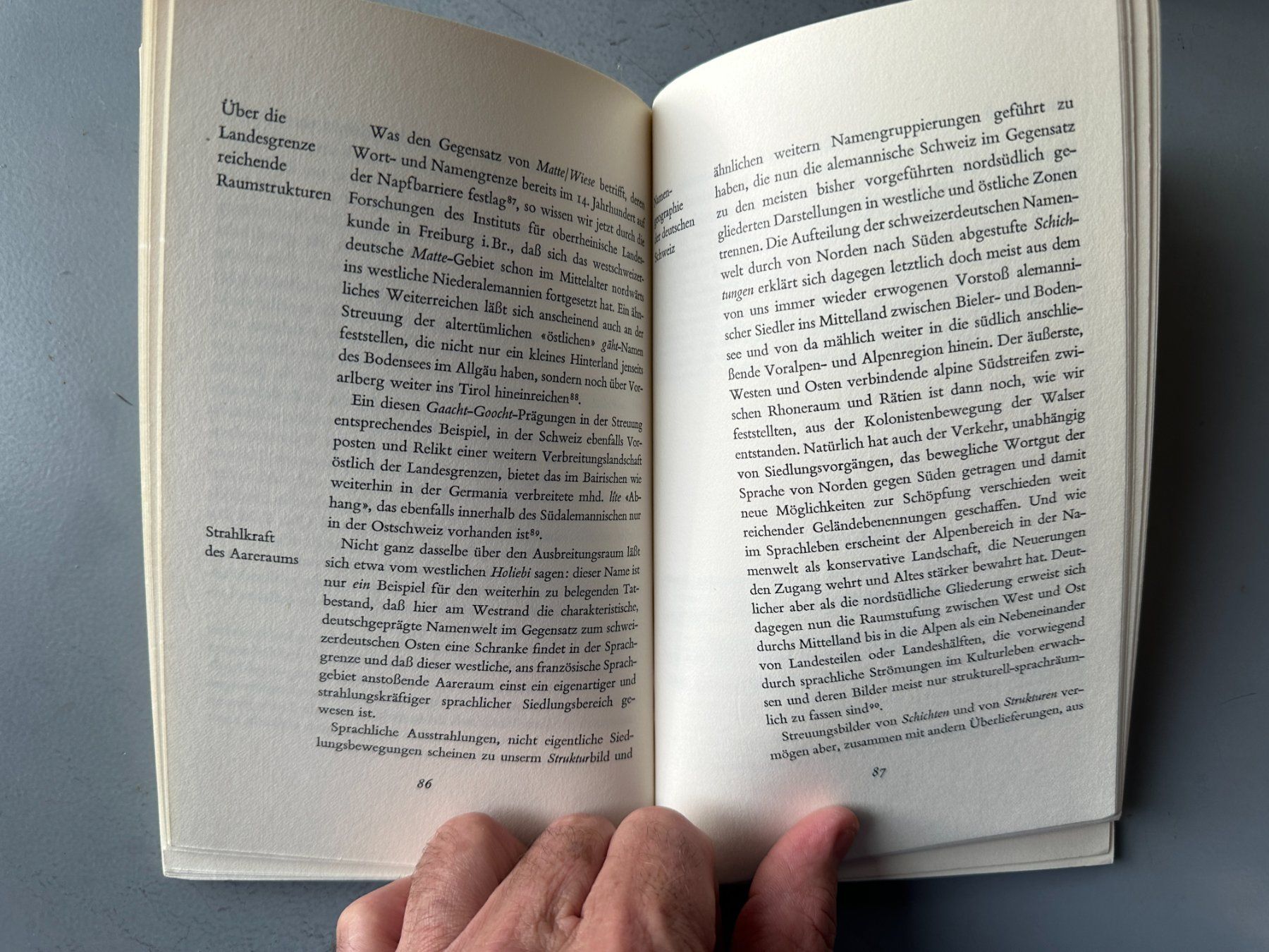Libri: Paul Zinsli: Ortsnamen. – Usato da Zürich venduto da allp 5