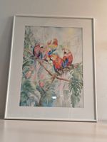 Original Aquarell Papageien - Marlene Peter