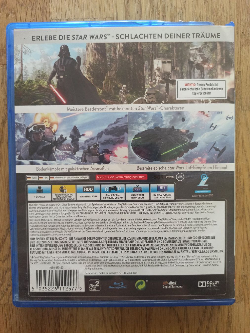 Jeux: Star Wars Battlefront PS4 / PS5 – D'occasion à Oberweningen par mar_87mx 1