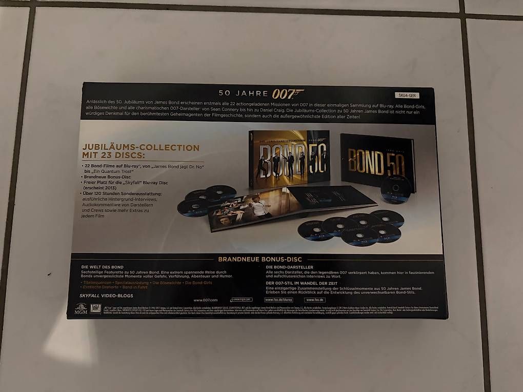 CDs: James Bond - Jubiläums-Collection – Gebraucht aus Ueberstorf von zum_7rbl 2
