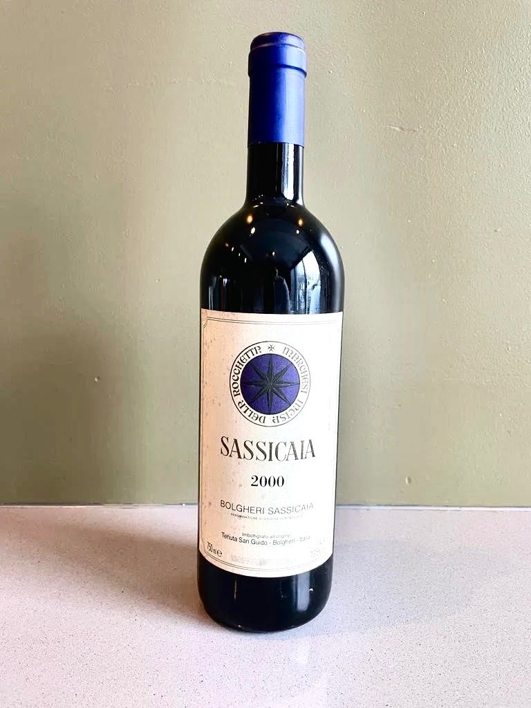 Sassicaia Wein: 3 btes Sassicia 2000 tenuta sn guido – Neu (gemäss Beschreibung) aus st prex von Just14