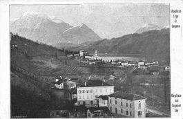 Magliaso TI Panorama Lago di Lugano