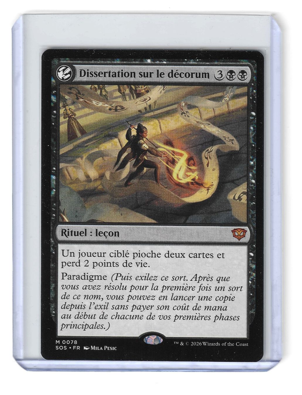 Magic The Gathering Cartes à collectionner: [MTG] Decorum Dissertation [fr] – D'occasion à Nyon par LucidumMTG