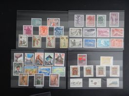 Liechtenstein Lot mit ** Werten 20 Steckkarten I