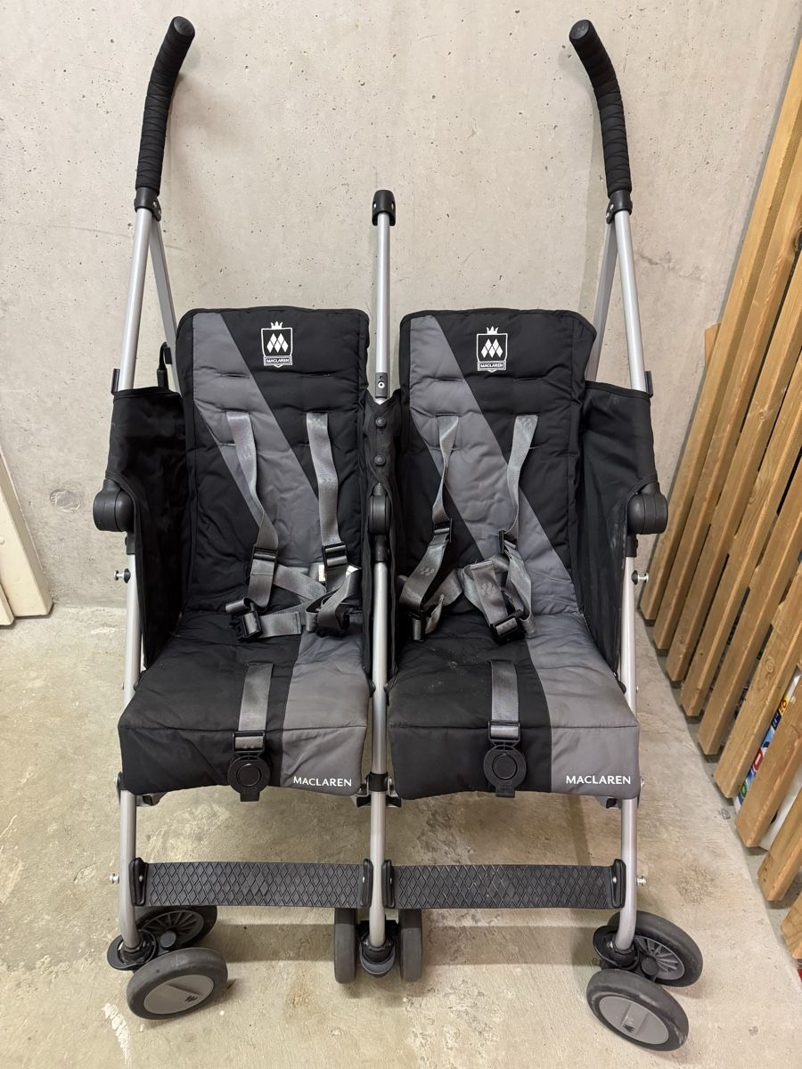 Mclaren Carrozzine: McLaren Twin Triumph Doppelbuggy – Usato da Belmont-sur-Lausanne venduto da jochi15 1