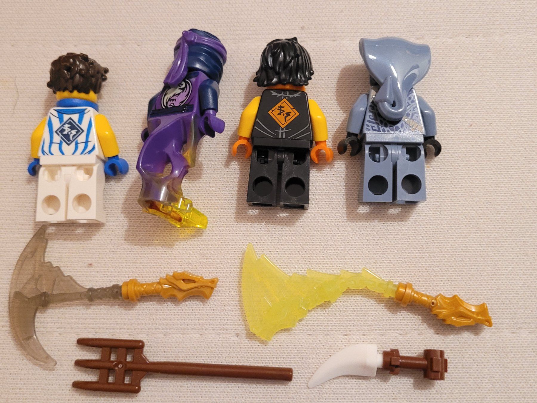 Lego Kit di costruzioni: 4 neue Lego Ninjago minifiguren – Nuovo (secondo la descrizione) da La Tour-de-Peilz venduto da estelle69 2