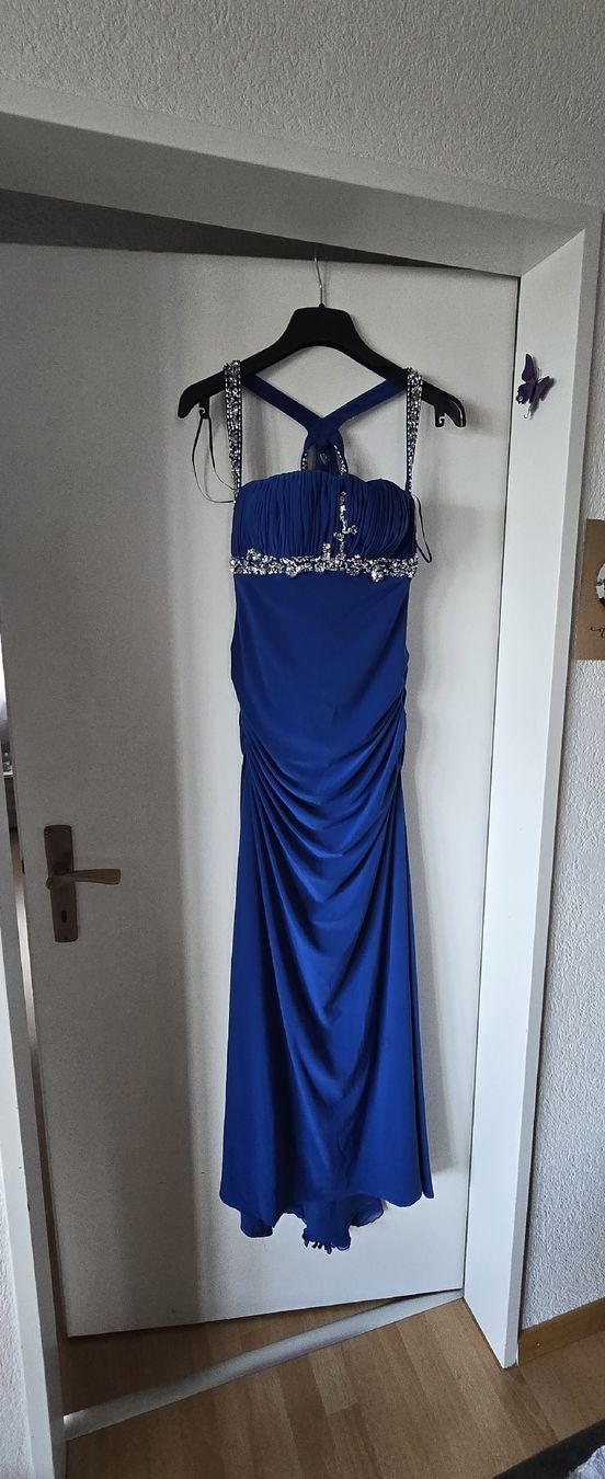 Kleider: Abendkleid Königsblau Gr. 36/38  – Gebraucht aus Wollerau von Didi.ada 2