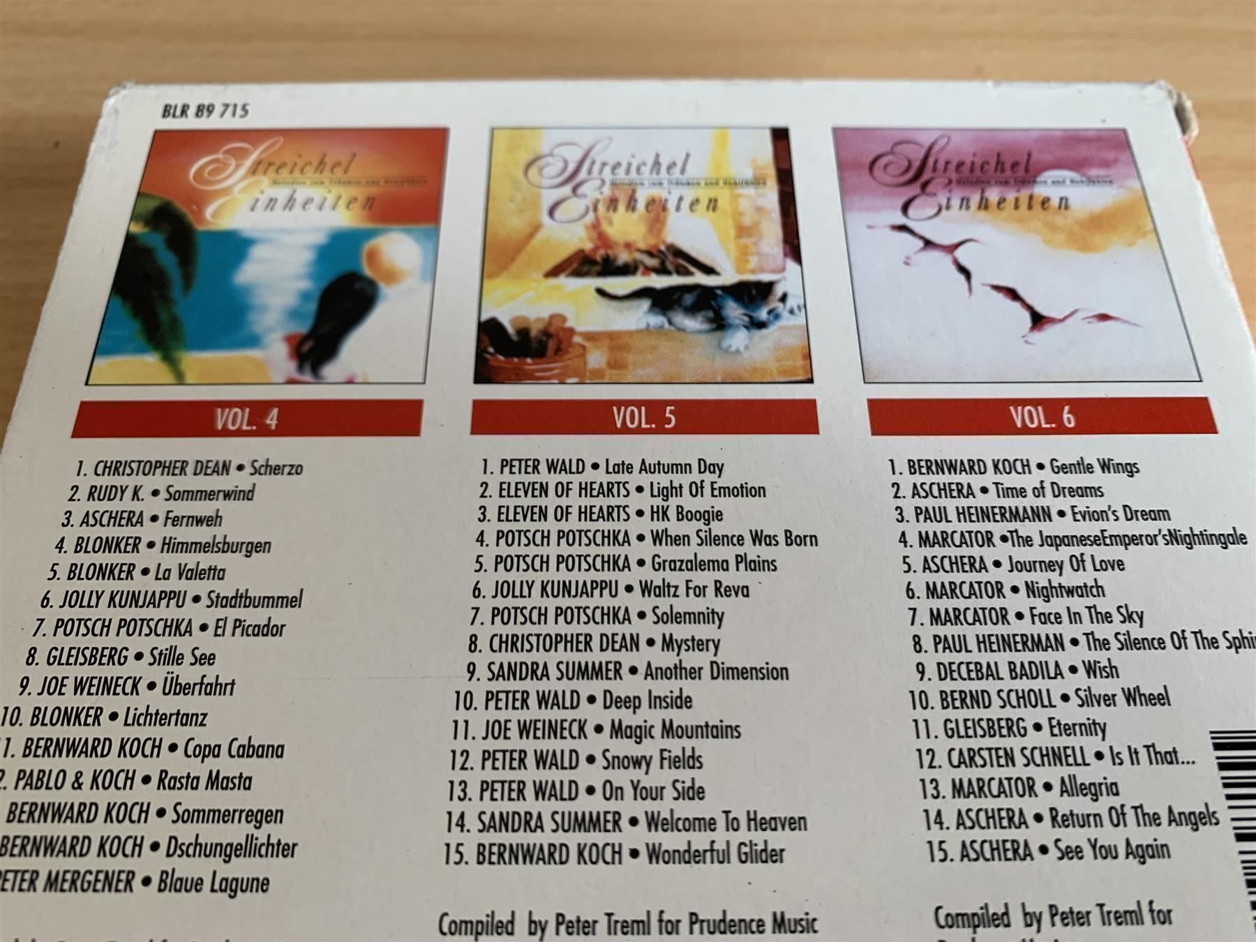 CDs: Streicheleinheiten Vol 4,5 und 6 - 3 CD – Gebraucht aus Rikon im Tösstal von Alpenmutz 6
