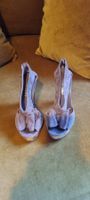 Super occasione sandalo scamosciato tacco alto LORIBLU