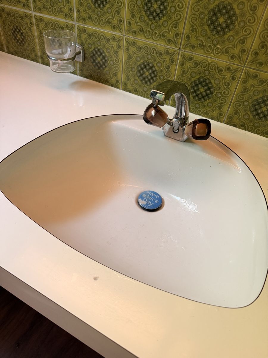 Mobili per bagno: Vintage Waschtisch / Waschtischkombination Komplett – Usato da Richterswil venduto da Denhaltnoed 3