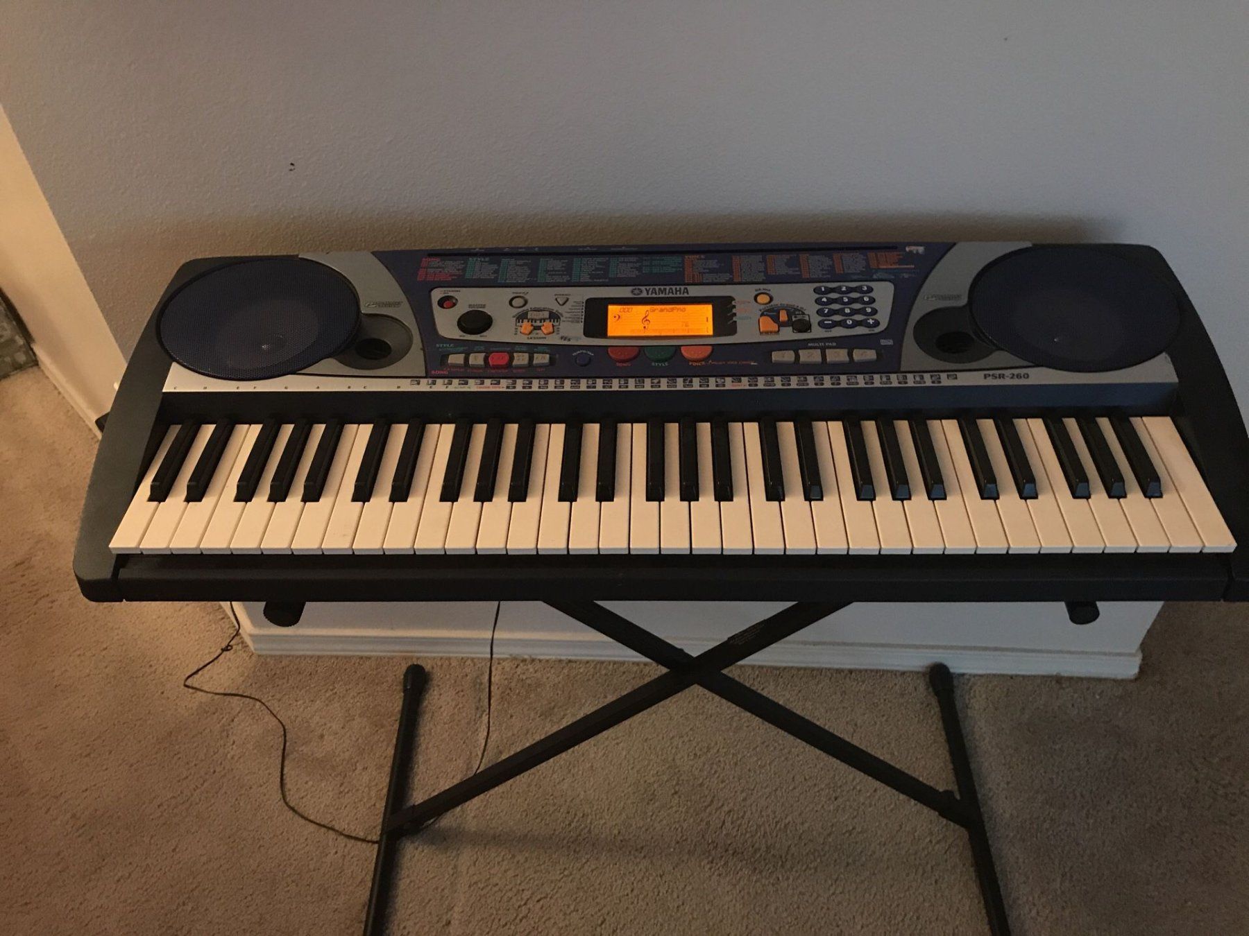 Yamaha Musikinstrumente: Yamaha PSR-260 Keyboard Synthesizer – Gebraucht aus Sachseln von