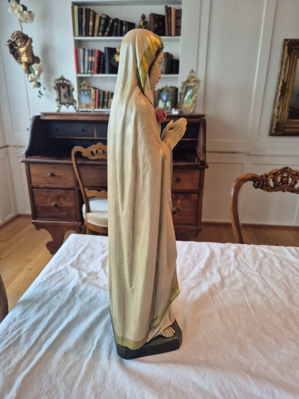 Statuette: Antike Maria Figur ca 1940 – Usato da Speicher venduto da Ramtha1 2
