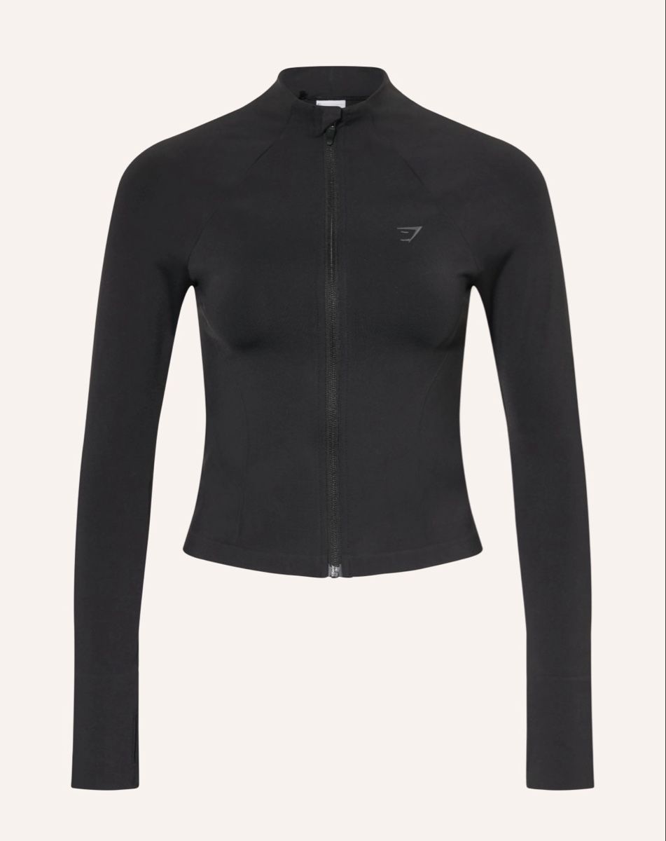 Gymshark Giacche: Gymshark Soft Sculp Jacke S schwarz – Usato da Winterthur venduto da vic_1256