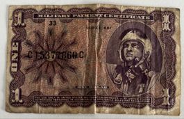 Military Payment Certificate 1 Dollar Series 681