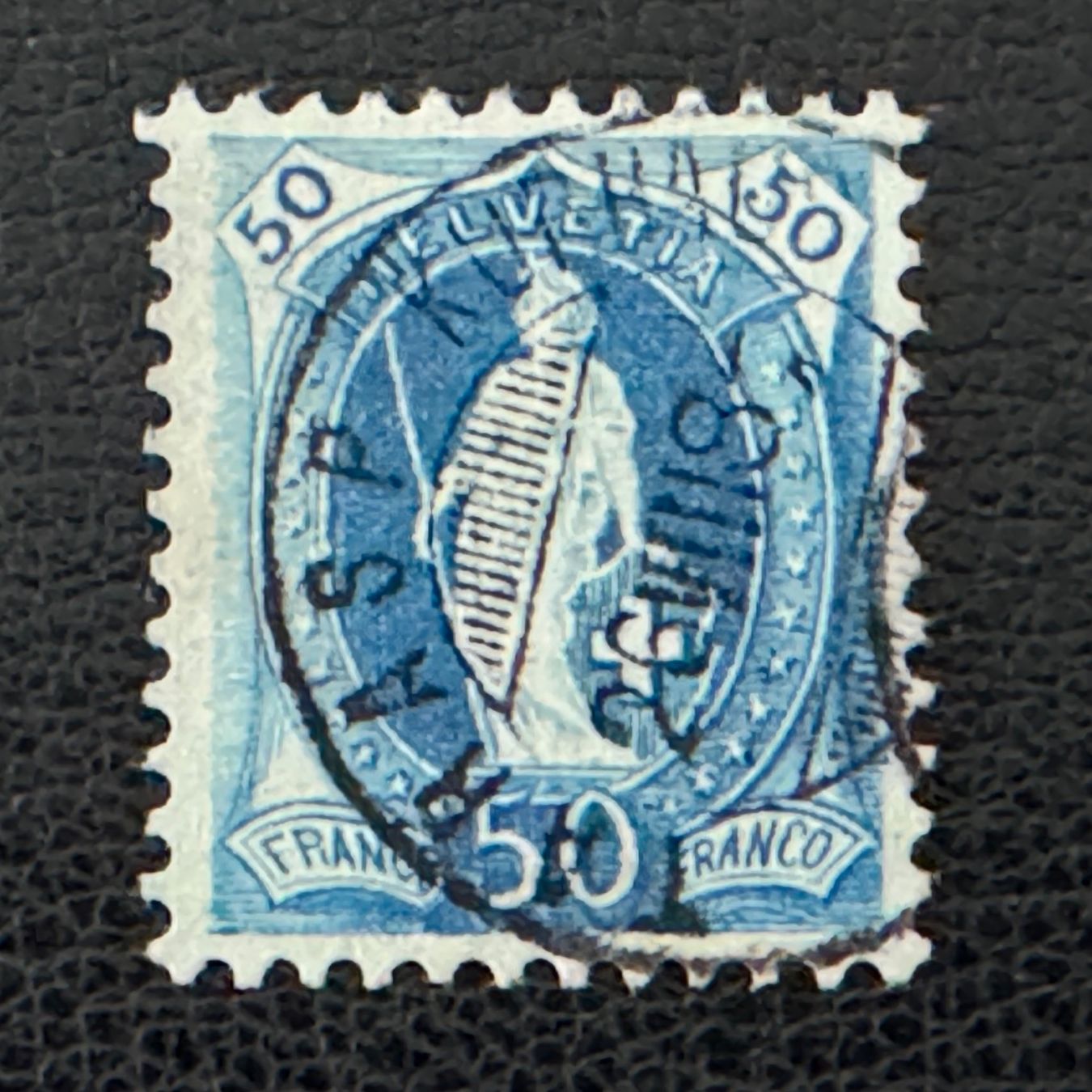 Tous les timbres: Stehende Helvetia 1882, 70A, gestempelt – D'occasion à Stallikon par HILDECH1 1