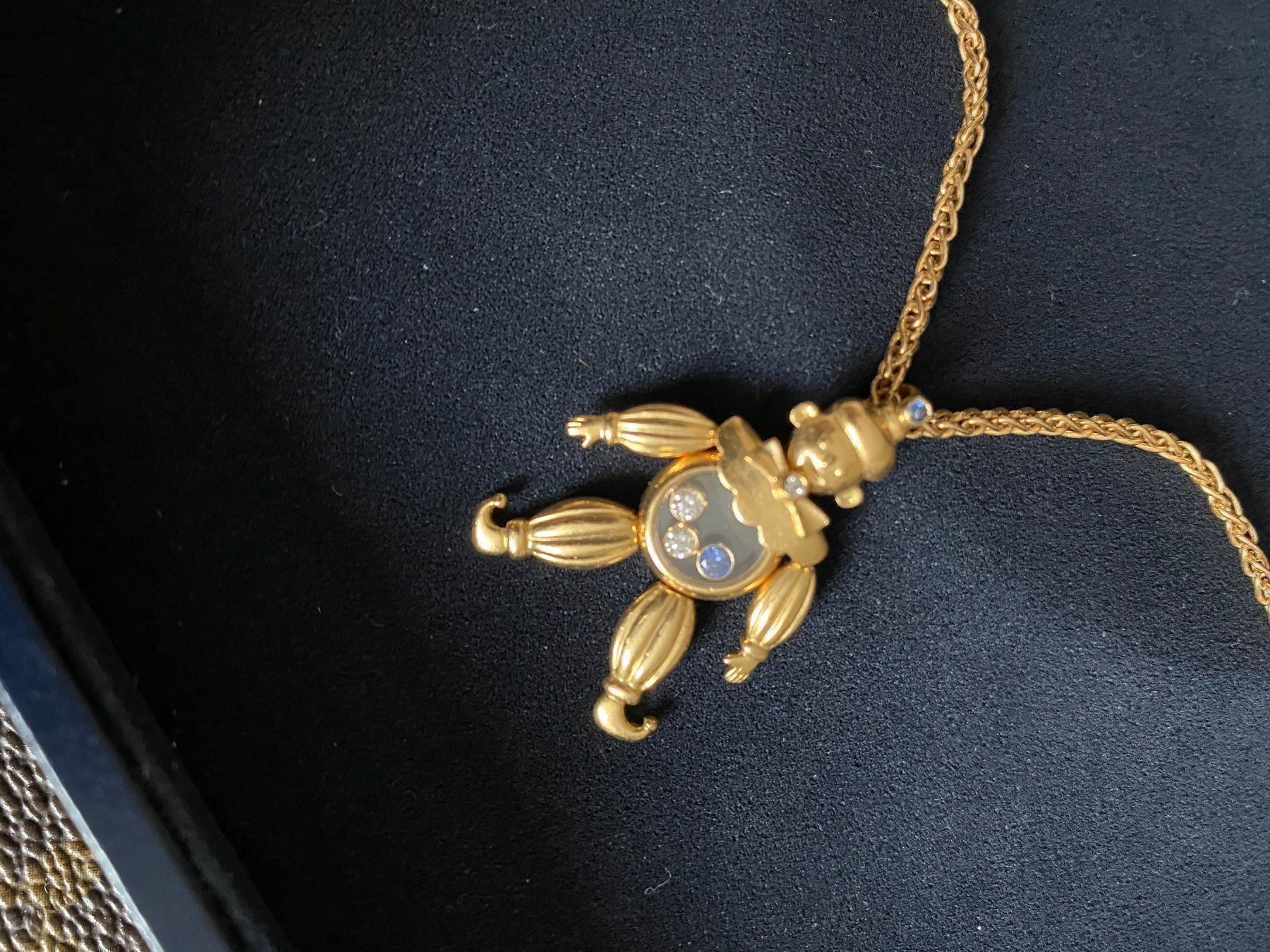 Chopard Ciondoli: Orig. Chopard Harlekin / Clown mit Kette – Usato da Kilchberg ZH venduto da happyymee 4
