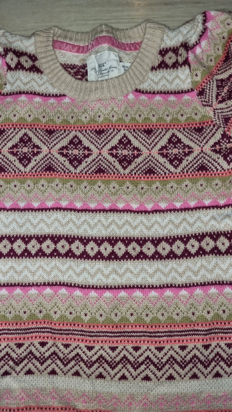 Vestiti & Gonne: Mädchen Strickkleid Gr.n140 Frühling beige rosa – Usato da Wigoltingen venduto da Zuckerfee84 1