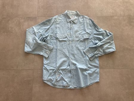 Usata camicia jeans Valentino Uomo, taglia 43