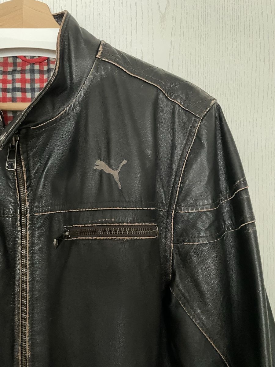 Puma Giacche: Vintage Lederjacke PUMA, Grösse M – Usato da Gattikon venduto da Bonani 2