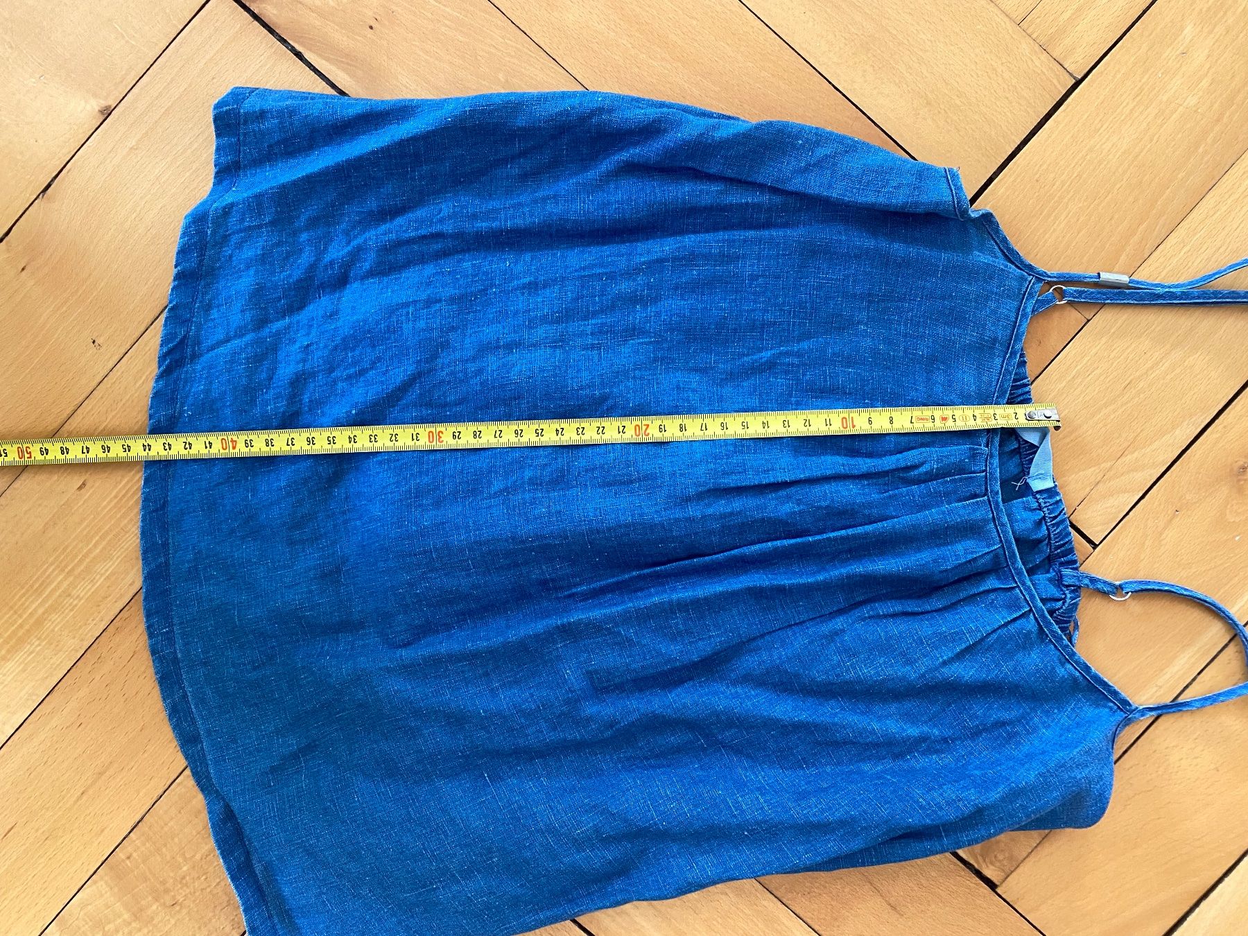 Mango Top: Top Lin Mango XS Bleu jeans – Usato da Küssnacht am Rigi venduto da FFKA 4
