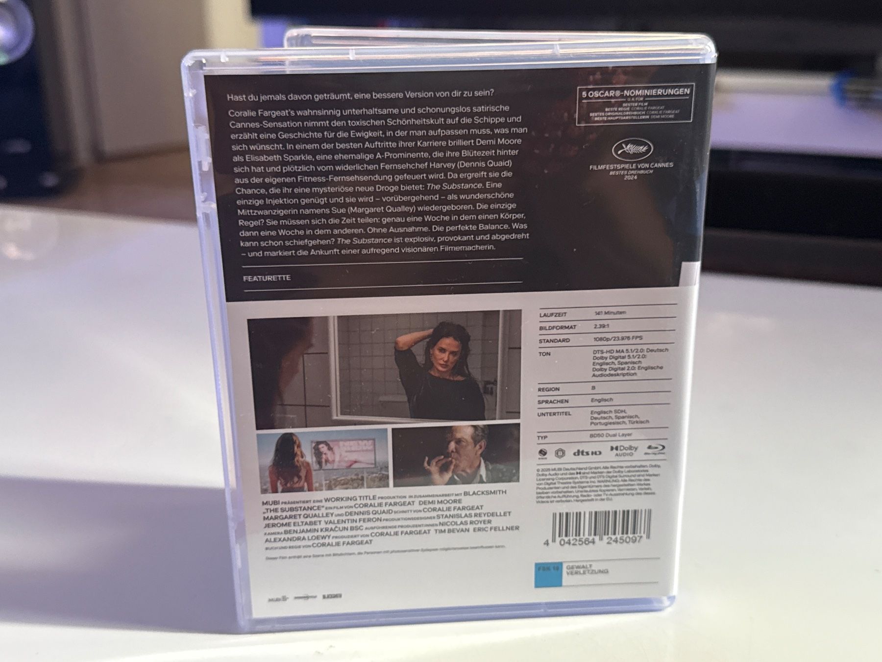 Tutti i DVDs: The Substance Blu-ray – Nuovo (secondo la descrizione) da Allschwil venduto da meeresperle 1