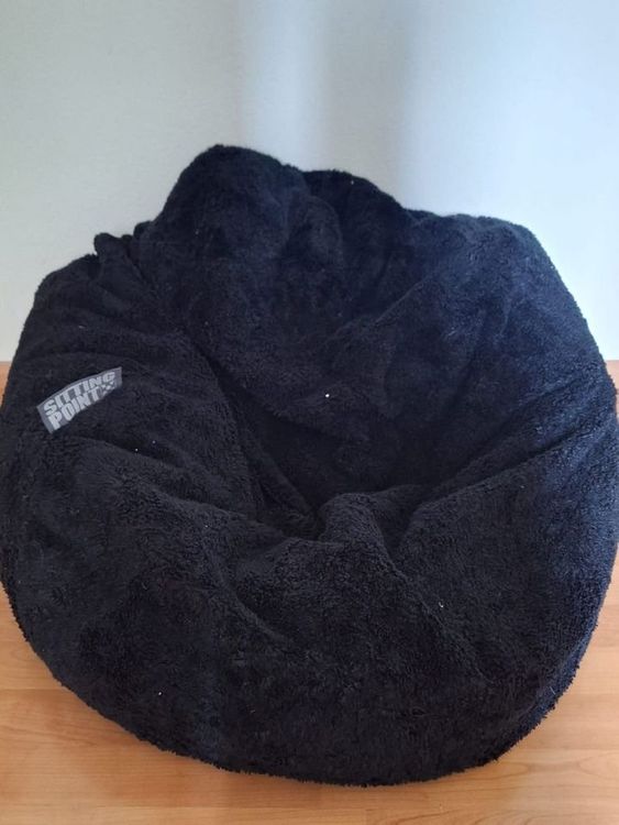 Sitting Point Sitzsack schwarz | Kaufen auf Ricardo