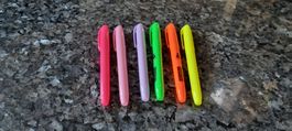 Textmarker Set 6 Farben neu