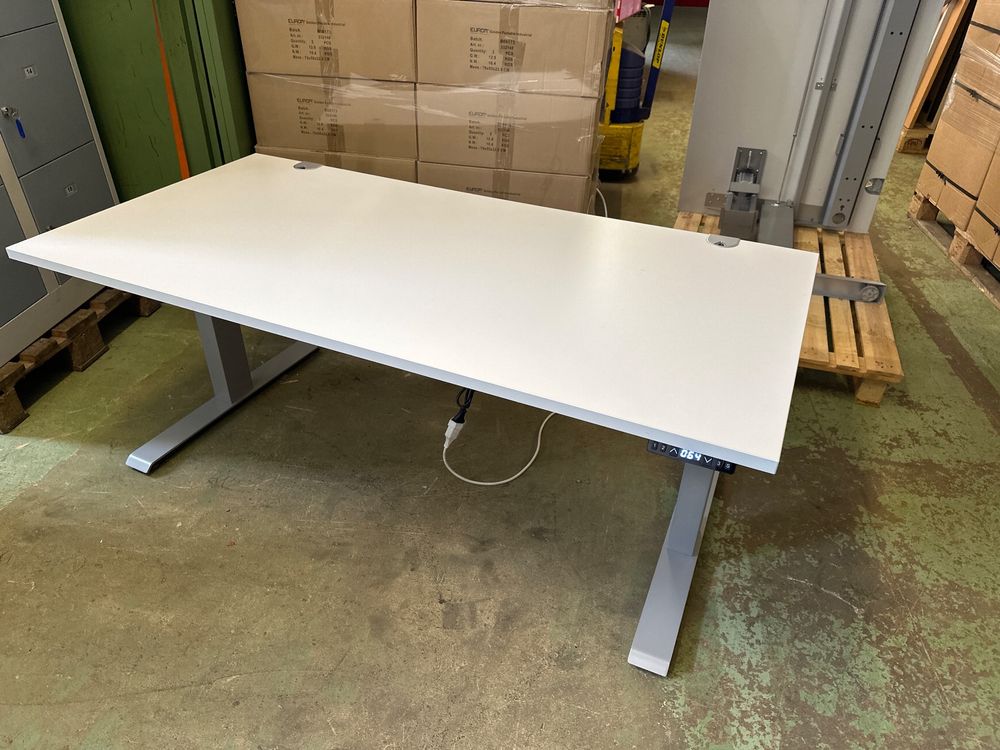 neuer Elektrischer Sitz-Steh Schreibtisch höhenverstellbar 1