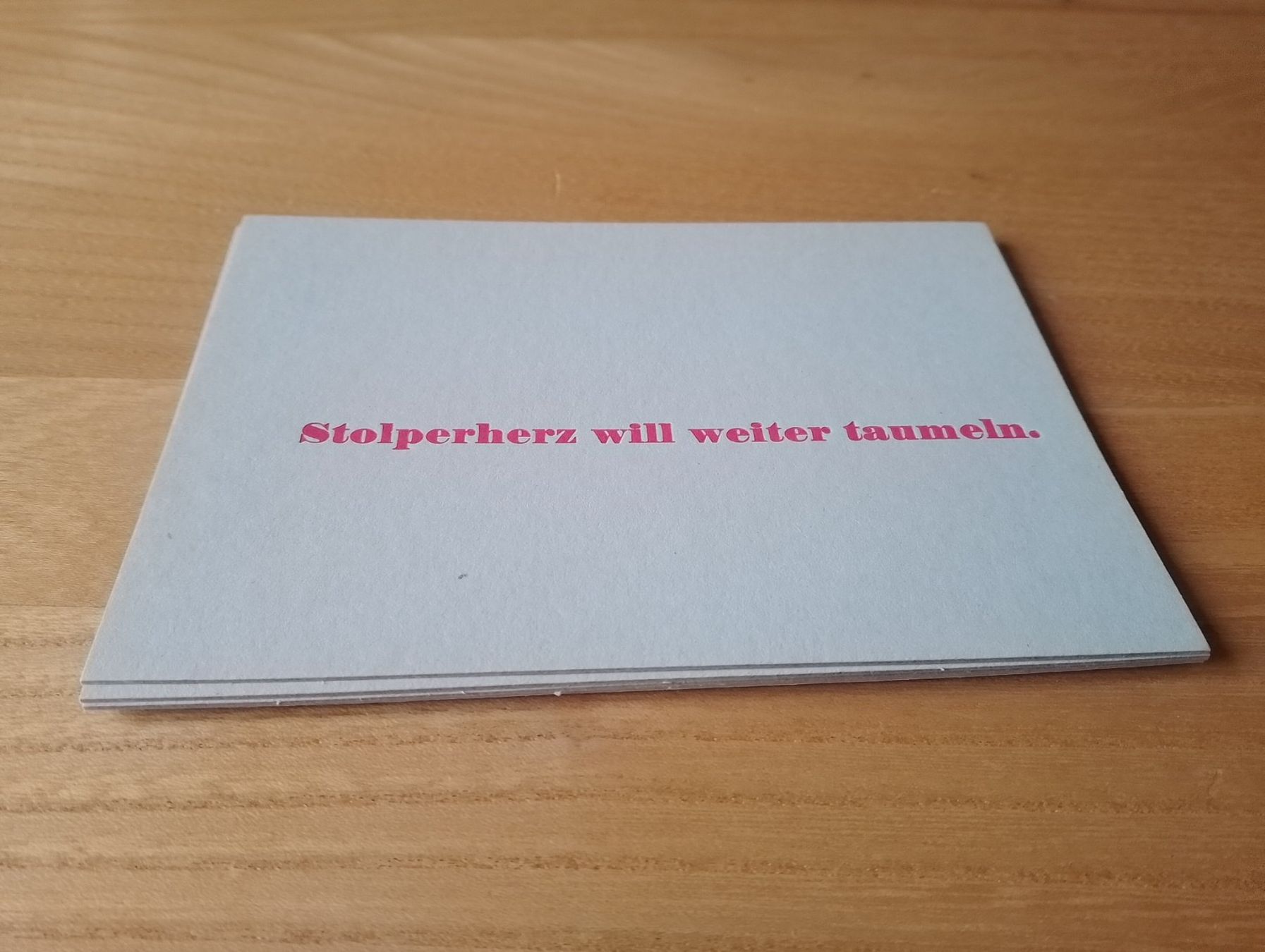Cartoline: 4 Postkarten in Bleisatz auf Graukarton inkl. Couvert NEU! – Nuovo e nell'imballaggio originale da Luzern venduto da Seri4 8
