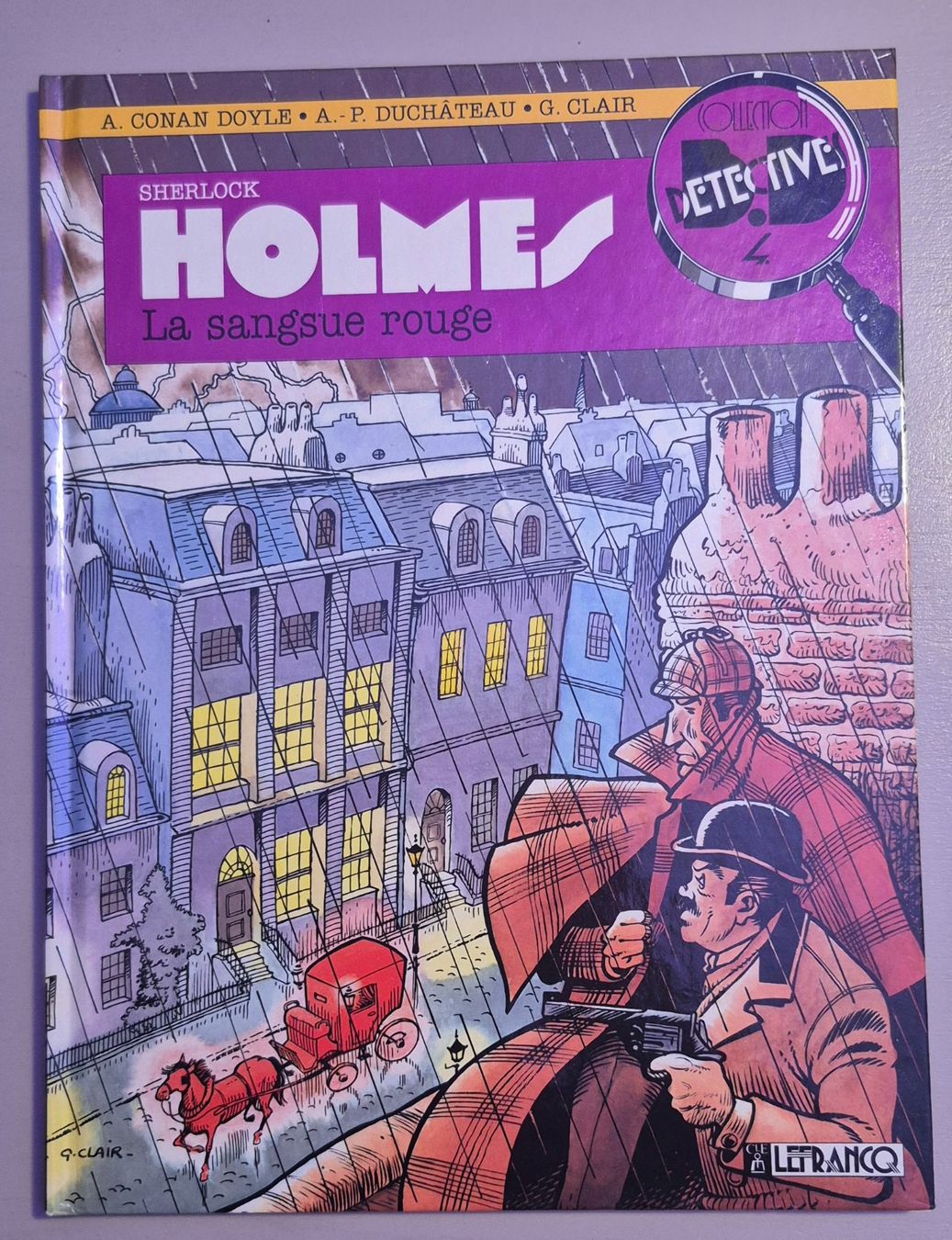 Fumetti: Sherlock Holmes - La Sangsue rouge - BD EO 1990 TBE – Nuovo (secondo la descrizione) da Grand-Lancy venduto da loi_599y
