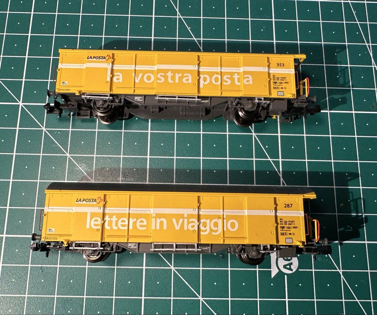Modellini di ferrovie: Mabar Postwagen SBB Z2 Set Spur N – Usato da Sulgen venduto da Richie777 1