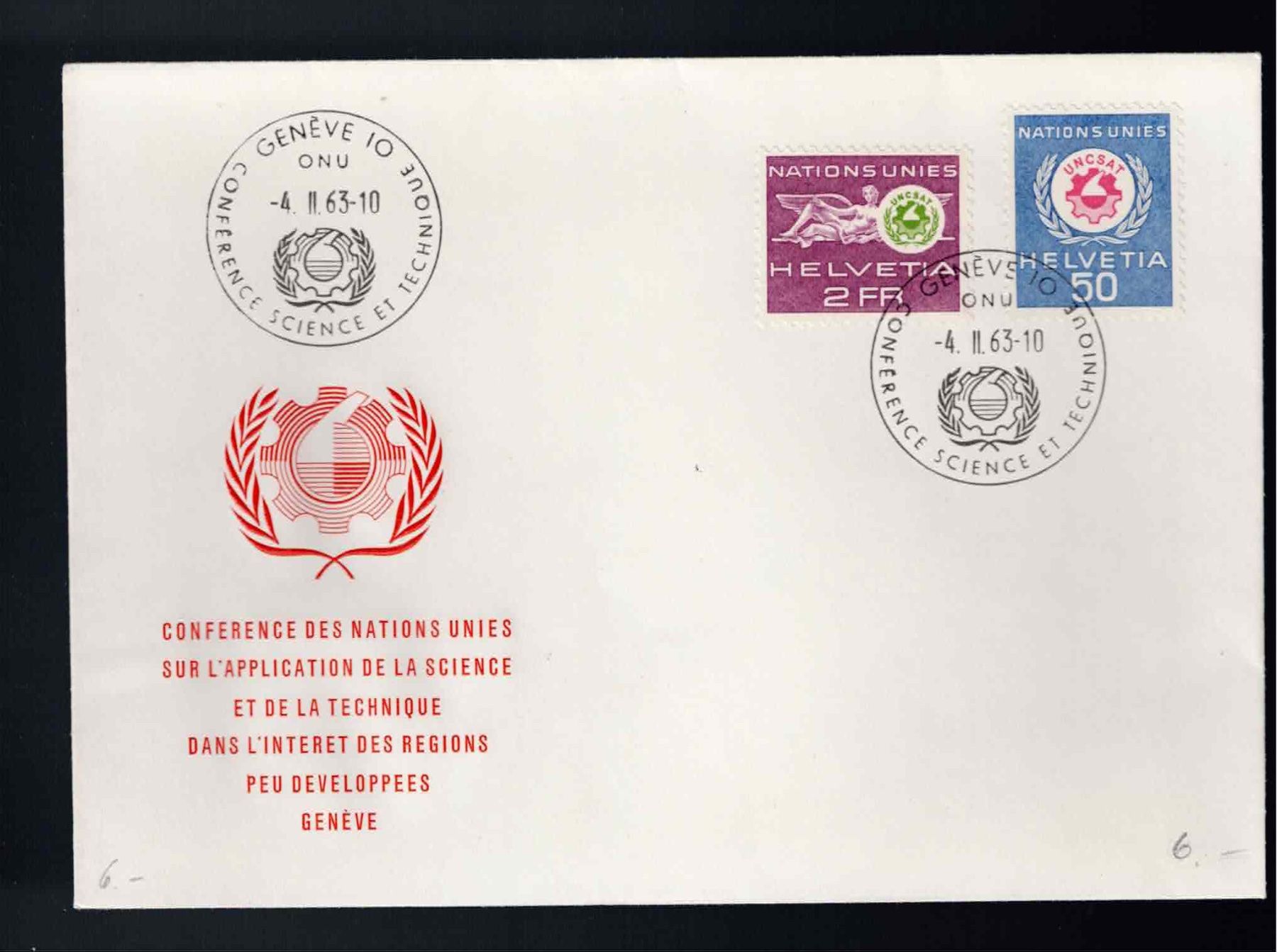 Tutti i francobolli: CH FDCSatz1963 – Usato da Koblenz venduto da Markenhimmel