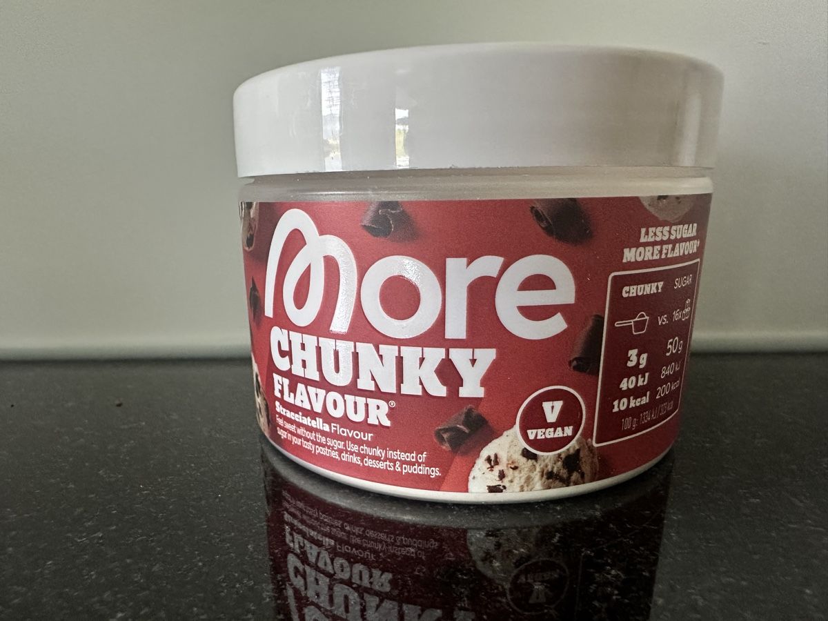 More Nutrition Cibi & Specialità: More Chunky Flavour Stracciatella 150g Dose – Usato da Wangen SZ venduto da Jaay_Sky