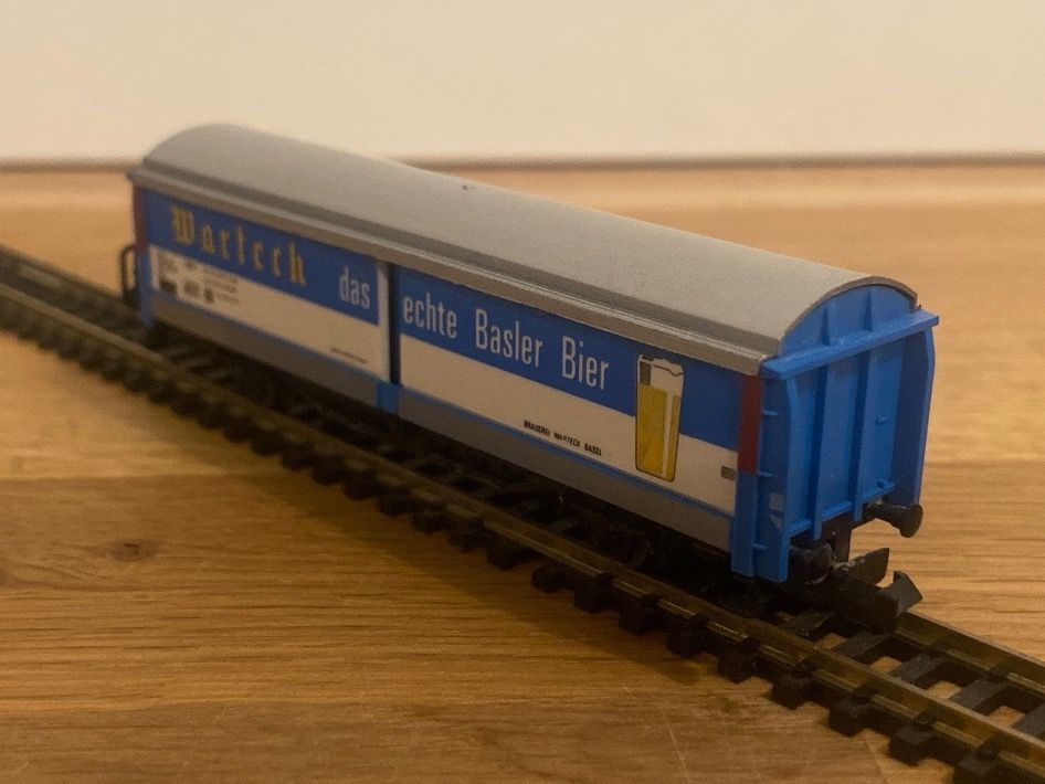 Fleischmann Modellini di ferrovie: Fleischmann 8337 SBB Schiebewandwagen "Warteck“ – Nuovo (secondo la descrizione) da Schlierbach venduto da Look8 1