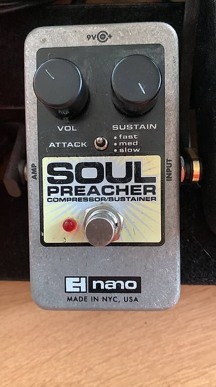 Strumenti musicali: Electro harmonics nano soul preacher compressor/sustainer – Usato da Bioggio venduto da ant_mt7r