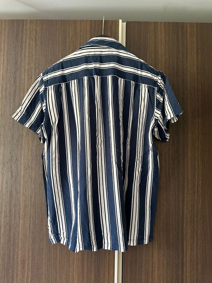 Bershka Camicie: Camicia a righe uomo manica corta taglia M – Usato da Rancate venduto da jsp_rwb6 1