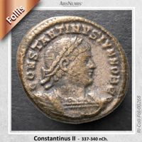 Antike römische Münze / Constantinus II / 4. Jh. nCh.