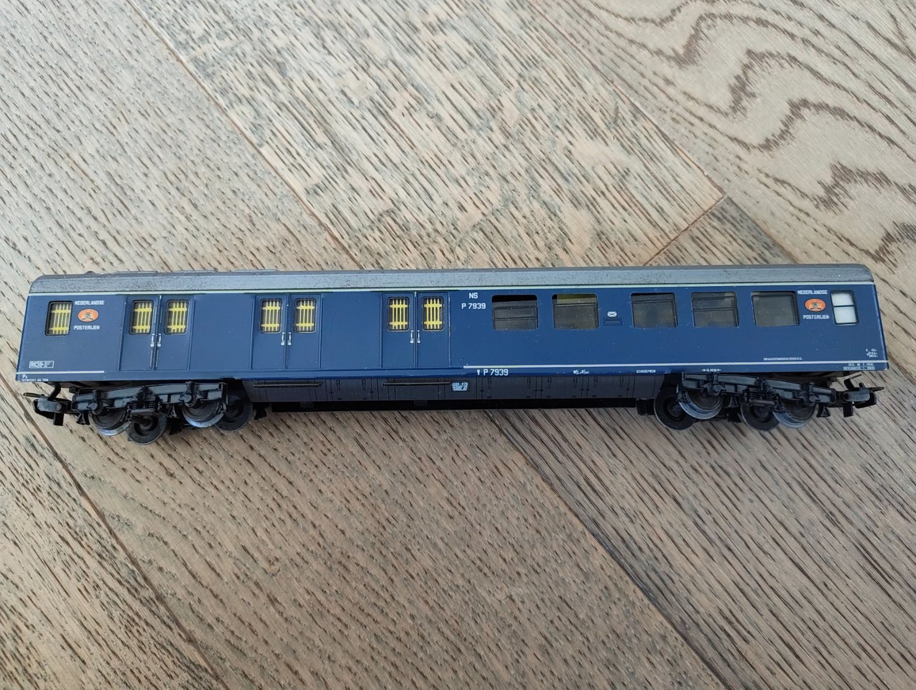 Märklin Modellini di ferrovie: 4er Märklin Zug Wagon set – Usato da Lonay venduto da que_6phm 4