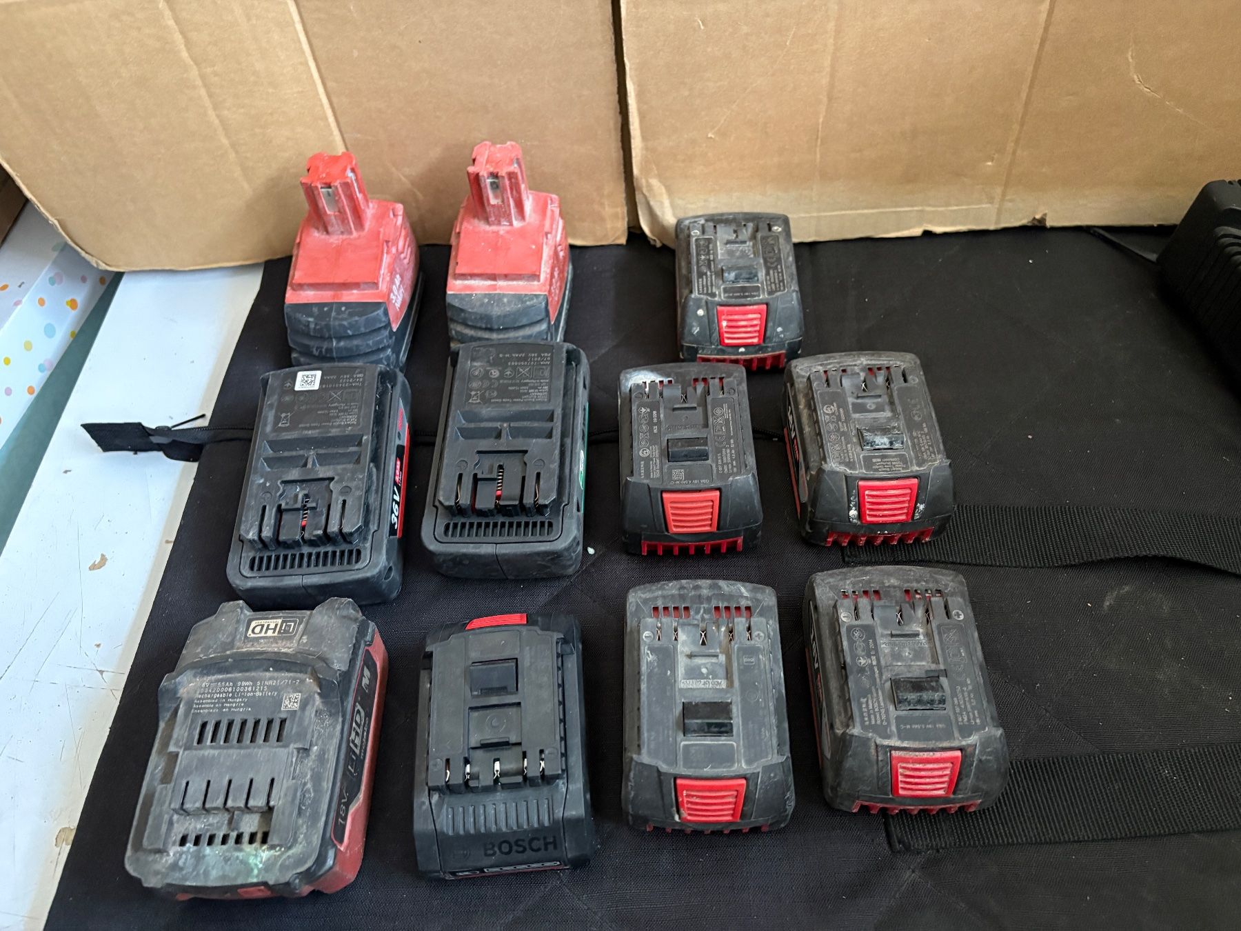 Bosch Accus & piles: 11x Verscheiden Batterie – Défectueux à Lausen par sen_jm7c 7