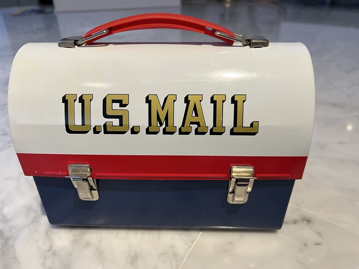 Contenitori & Simili: USA Vintage Lunchbox US Mail – Nuovo (secondo la descrizione) da Emmenbruecke venduto da Amstadc