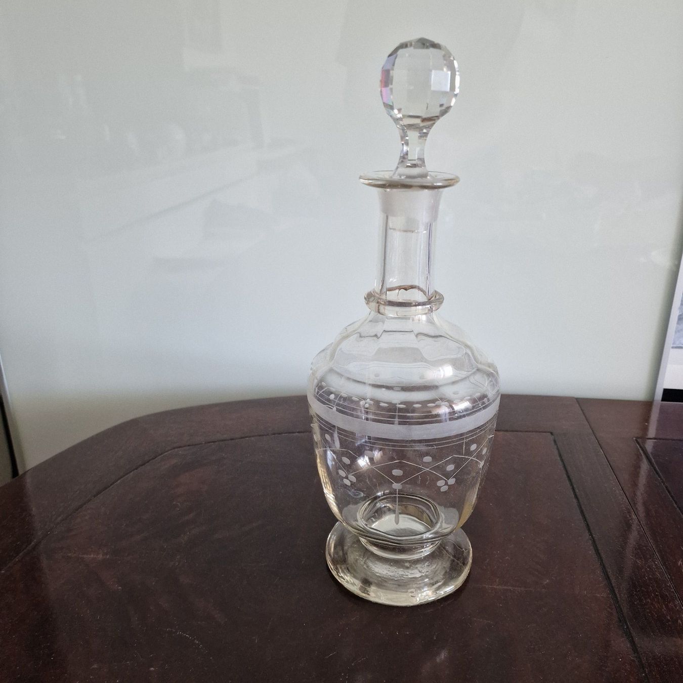 Caraffe: Antike, hochwertige viktorianische Glaskaraffe – Usato da Birr venduto da dem_9xtm