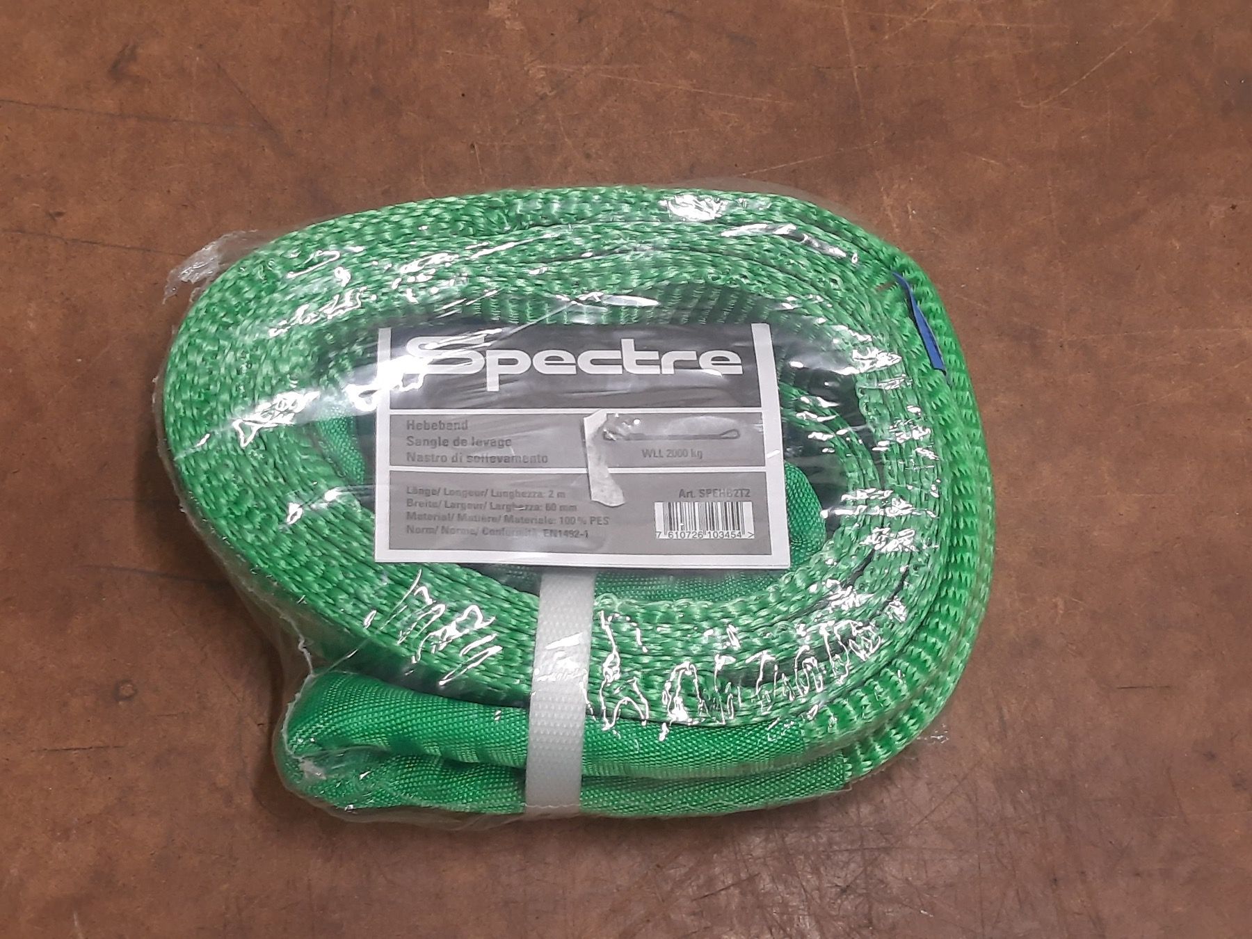 Attrezzatura da arrampicata: SPANSET SPECTRE Hebeband / Hebegurt 2m 2000 kg – Nuovo e nell'imballaggio originale da Winterthur venduto da ReUse_Baumarkt