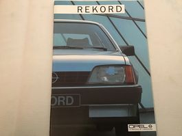Opel Rekord Verkaufsprospekt 46 Seiten französisch Sept.1994