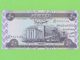 Irakische Banknote - 50 Dinar - Seltenes Sammlerstück!
