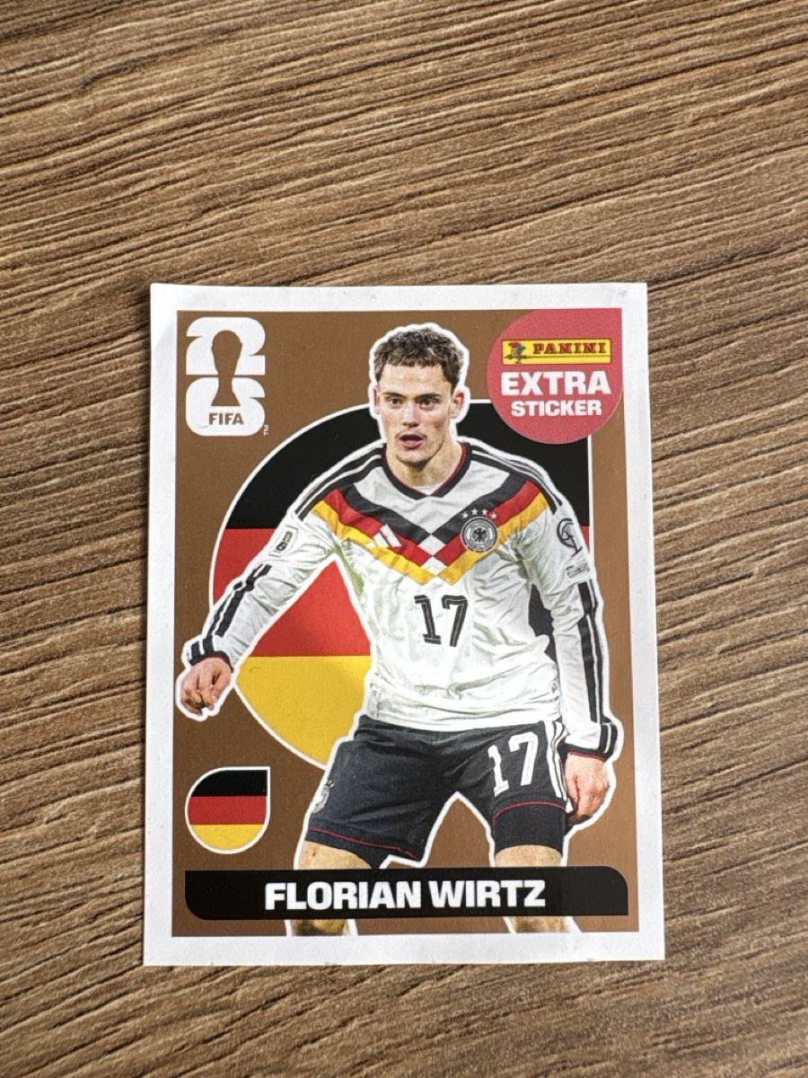 Panini Carte collezionabili: Panini Extra Sticker Florian Wirtz – Nuovo (secondo la descrizione) da Menznau venduto da Hetfield85