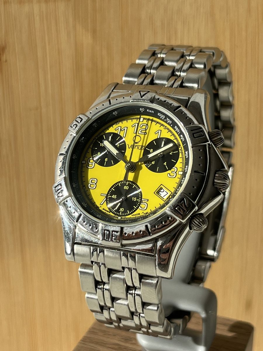 Venus Orologi: Venus Chronograph Swiss Made – Usato da Zollikofen venduto da Comcast 1